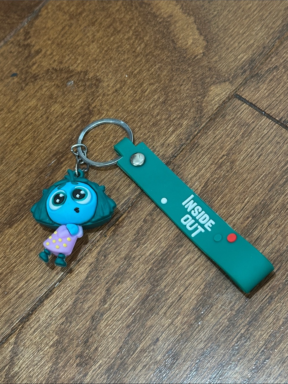 Inside Out 2 Envy keychain bag charm